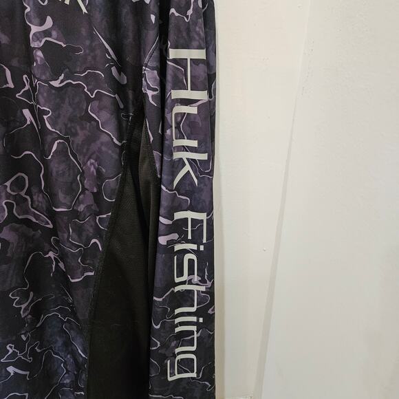 Men's Huk Fishing Long Sleeve w/Hood Size XXL - Picture 2 of 4